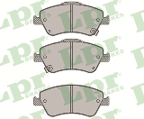 Jeu de 4 plaquettes de frein avant LPR 05P1316 - OtoParts.ma