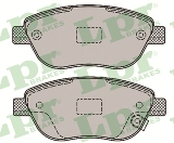 Jeu de 4 plaquettes de frein avant LPR 05P1328 - OtoParts.ma