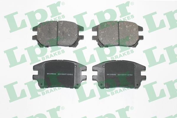 Jeu de 4 plaquettes de frein avant LPR 05P1332 - OtoParts.ma