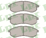 Jeu de 4 plaquettes de frein avant LPR 05P1334 - OtoParts.ma