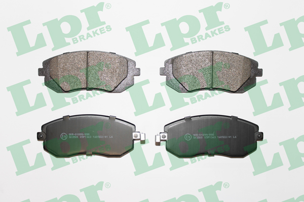 Jeu de 4 plaquettes de frein avant LPR 05P1363 - OtoParts.ma
