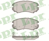 Jeu de 4 plaquettes de frein avant LPR 05P1369 - OtoParts.ma