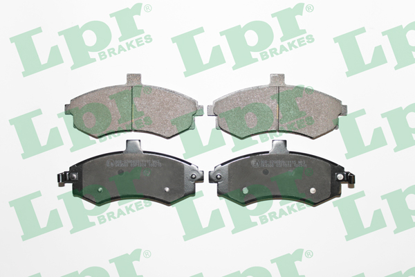 Jeu de 4 plaquettes de frein avant LPR 05P1374 - OtoParts.ma