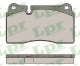 Jeu de 4 plaquettes de frein avant LPR 05P1376 - OtoParts.ma