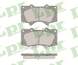 Jeu de 4 plaquettes de frein avant LPR 05P1379 - OtoParts.ma