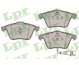 Jeu de 4 plaquettes de frein avant LPR 05P1384 - OtoParts.ma