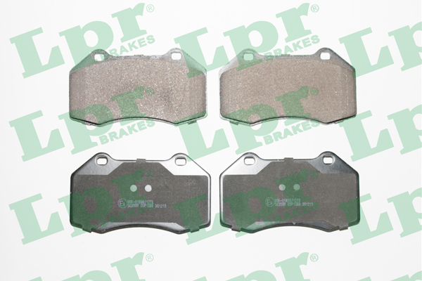 Jeu de 4 plaquettes de frein avant LPR 05P1389 - OtoParts.ma