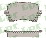 Jeu de 4 plaquettes de frein arrière LPR 05P1390 - OtoParts.ma