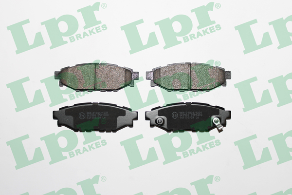 Jeu de 4 plaquettes de frein avant LPR 05P1408 - OtoParts.ma