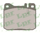 Jeu de 4 plaquettes de frein avant LPR 05P141 - OtoParts.ma