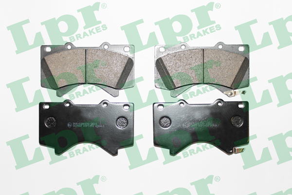 Jeu de 4 plaquettes de frein avant LPR 05P1418 - OtoParts.ma