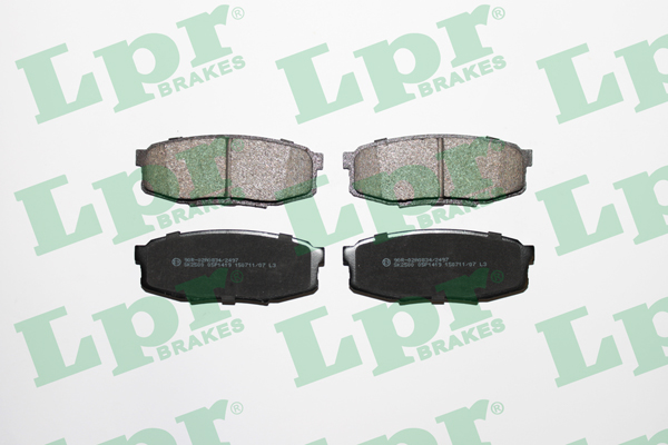 Jeu de 4 plaquettes de frein LPR 05P1419