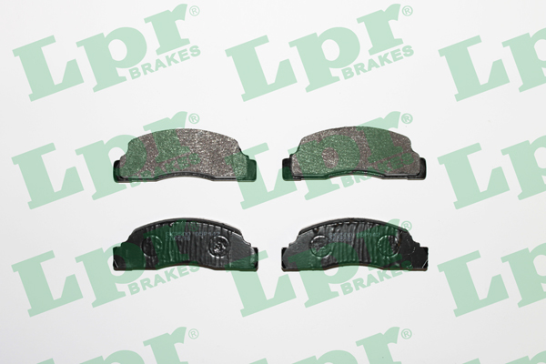 Jeu de 4 plaquettes de frein avant LPR 05P142 - OtoParts.ma