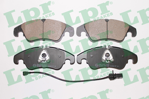 Jeu de 4 plaquettes de frein avant LPR 05P1420A - OtoParts.ma