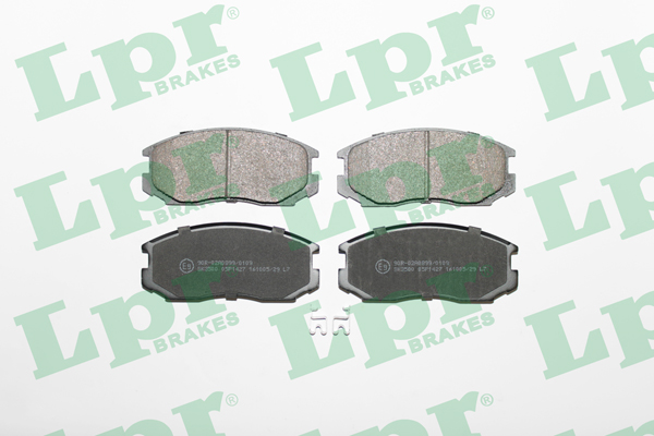 Jeu de 4 plaquettes de frein avant LPR 05P1427 - OtoParts.ma