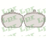 Jeu de 4 plaquettes de frein avant LPR 05P143 - OtoParts.ma