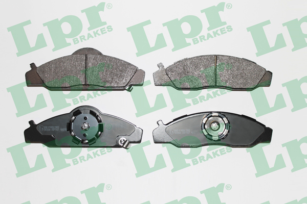 Jeu de 4 plaquettes de frein avant LPR 05P1437 - OtoParts.ma