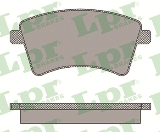 Jeu de 4 plaquettes de frein avant LPR 05P1465 - OtoParts.ma