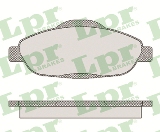 Jeu de 4 plaquettes de frein avant LPR 05P1471 - OtoParts.ma