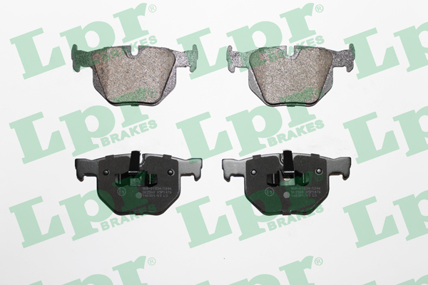 Jeu de 4 plaquettes de frein arrière LPR 05P1476 - OtoParts.ma