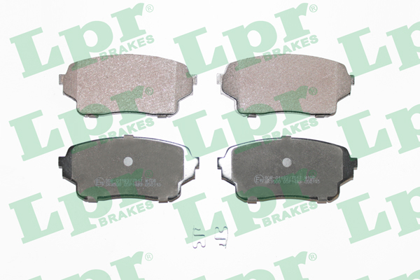 Jeu de 4 plaquettes de frein avant LPR 05P1483 - OtoParts.ma