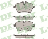 Jeu de 4 plaquettes de frein avant LPR 05P1485 - OtoParts.ma