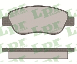 Jeu de 4 plaquettes de frein avant LPR 05P1491 - OtoParts.ma