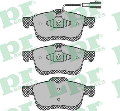 Jeu de 4 plaquettes de frein avant LPR 05P1494 - OtoParts.ma