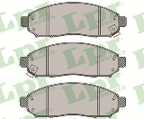 Jeu de 4 plaquettes de frein avant LPR 05P1495 - OtoParts.ma
