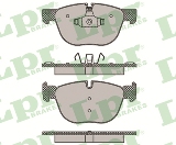 Jeu de 4 plaquettes de frein avant LPR 05P1496 - OtoParts.ma