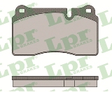 Jeu de 4 plaquettes de frein avant LPR 05P1505 - OtoParts.ma