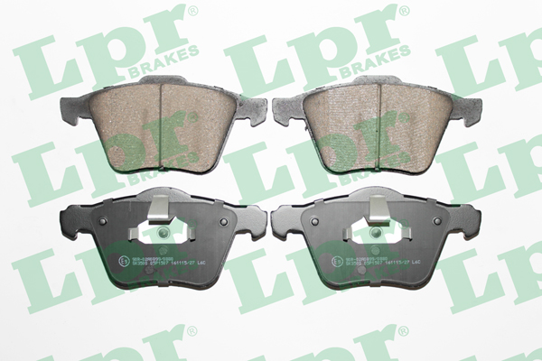 Jeu de 4 plaquettes de frein LPR 05P1507