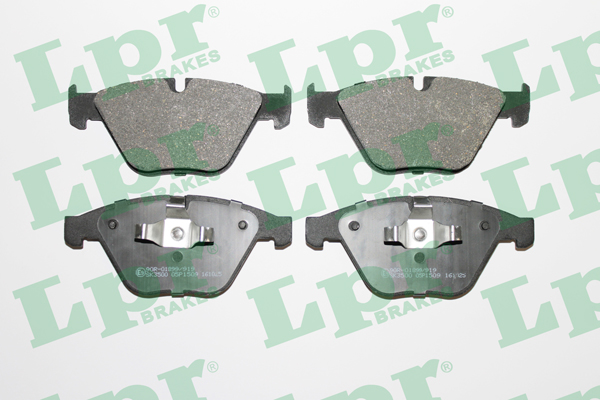 Jeu de 4 plaquettes de frein avant LPR 05P1509