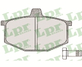 Jeu de 4 plaquettes de frein avant LPR 05P151 - OtoParts.ma