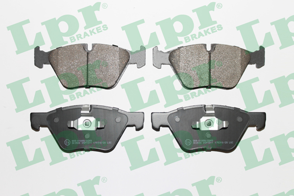 Jeu de 4 plaquettes de frein avant LPR 05P1511 - OtoParts.ma