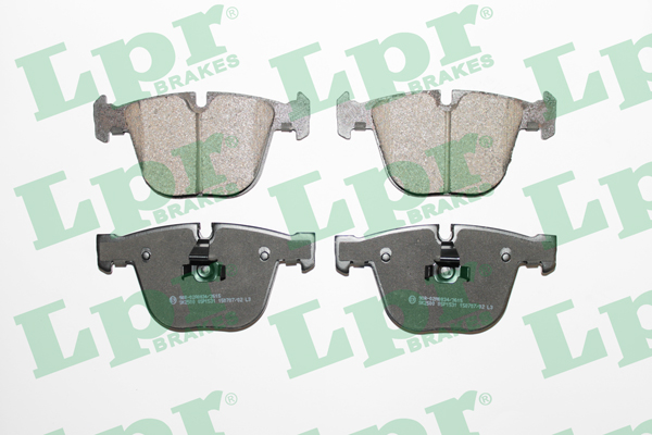 Jeu de 4 plaquettes de frein arrière LPR 05P1531 - OtoParts.ma
