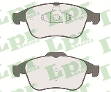 Jeu de 4 plaquettes de frein avant LPR 05P1534 - OtoParts.ma