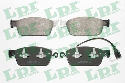 Jeu de 4 plaquettes de frein avant LPR 05P1551 - OtoParts.ma