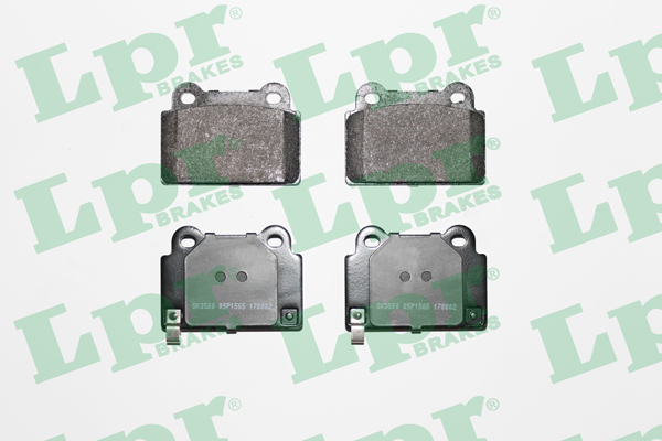 Jeu de 4 plaquettes de frein arrière LPR 05P1565 - OtoParts.ma