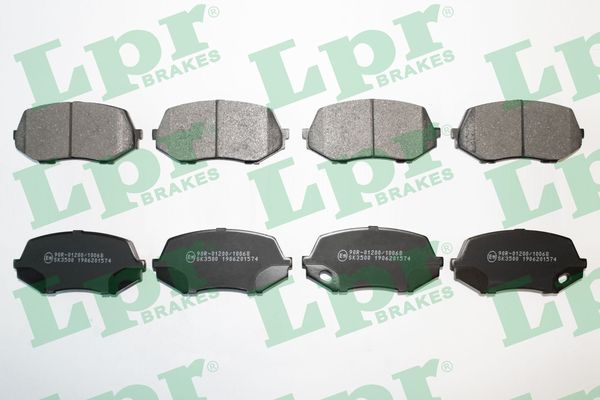 Jeu de 4 plaquettes de frein avant LPR 05P1574 - OtoParts.ma