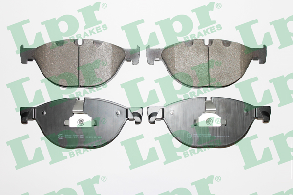 Jeu de 4 plaquettes de frein avant LPR 05P1582 - OtoParts.ma