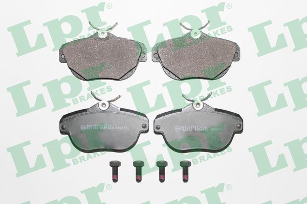Jeu de 4 plaquettes de frein avant LPR 05P1603