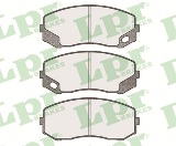 Jeu de 4 plaquettes de frein avant LPR 05P1613 - OtoParts.ma