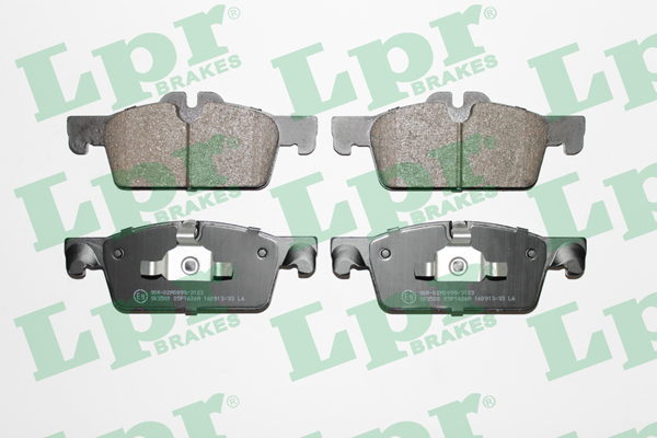 Jeu de 4 plaquettes de frein avant LPR 05P1626