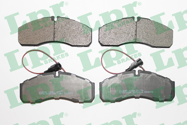 Jeu de 4 plaquettes de frein avant LPR 05P1664 - OtoParts.ma