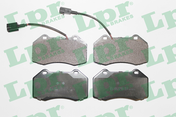 Jeu de 4 plaquettes de frein avant LPR 05P1671 - OtoParts.ma