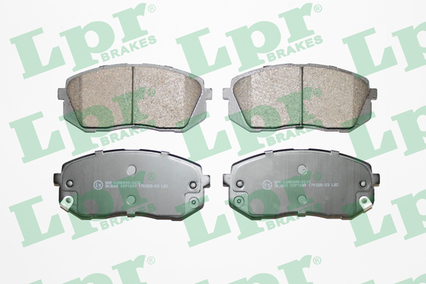 Jeu de 4 plaquettes de frein LPR 05P1689