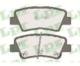 Jeu de 4 plaquettes de frein arrière LPR 05P1710 - OtoParts.ma