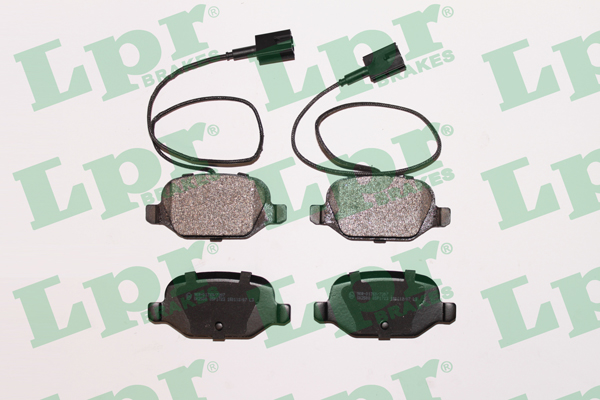 Jeu de 4 plaquettes de frein arrière LPR 05P1723 - OtoParts.ma