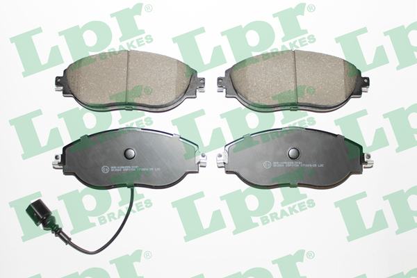 Jeu de 4 plaquettes de frein avant LPR 05P1734 - OtoParts.ma